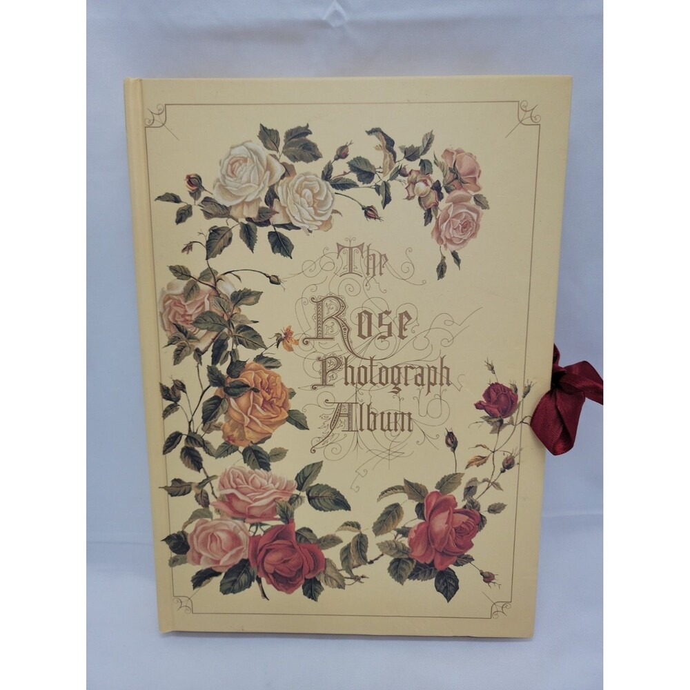 The Rose Photograph Album Vintage Photo Book